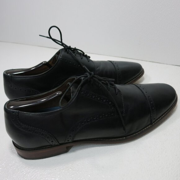 Florsheim Macy's Leather Dress Oxfords Men's Footwear Formal Shoes Derby 12 D - Picture 2 of 7